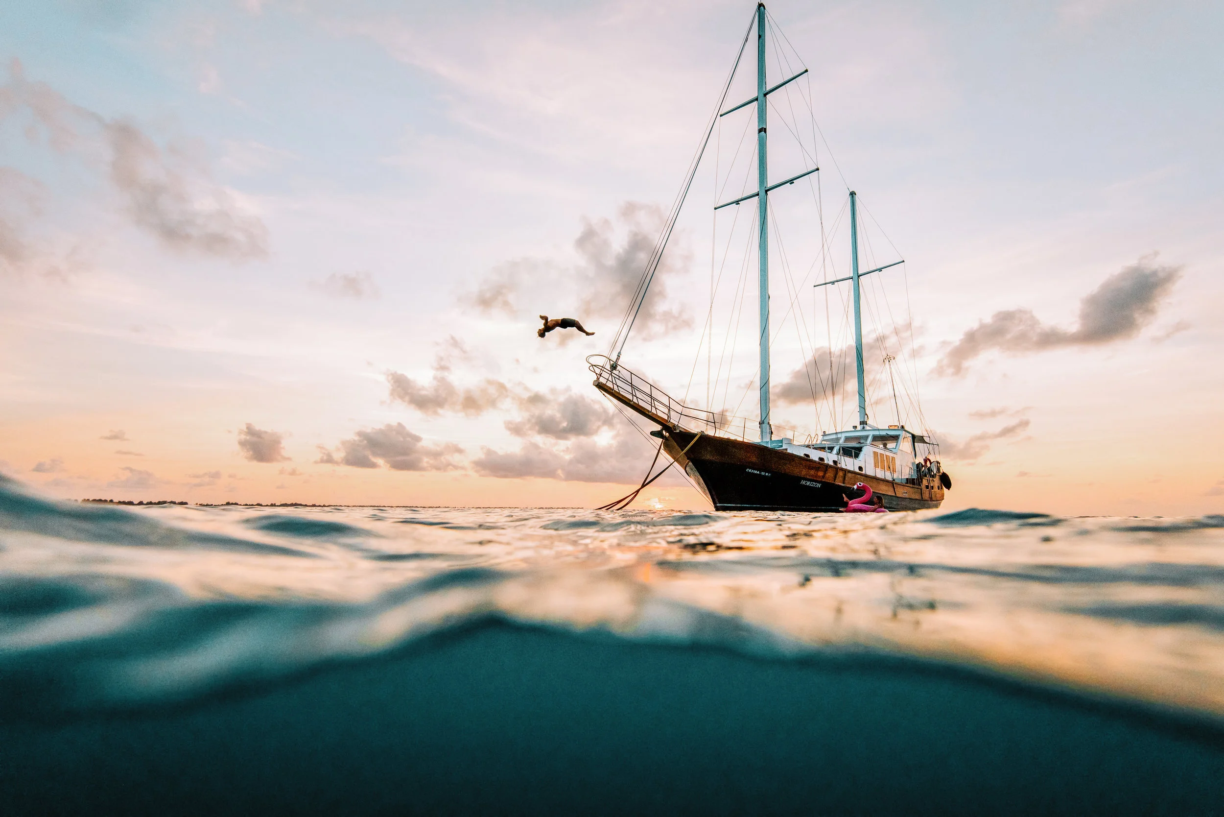 Gulet on turquoise waters — Aegean luxury travel