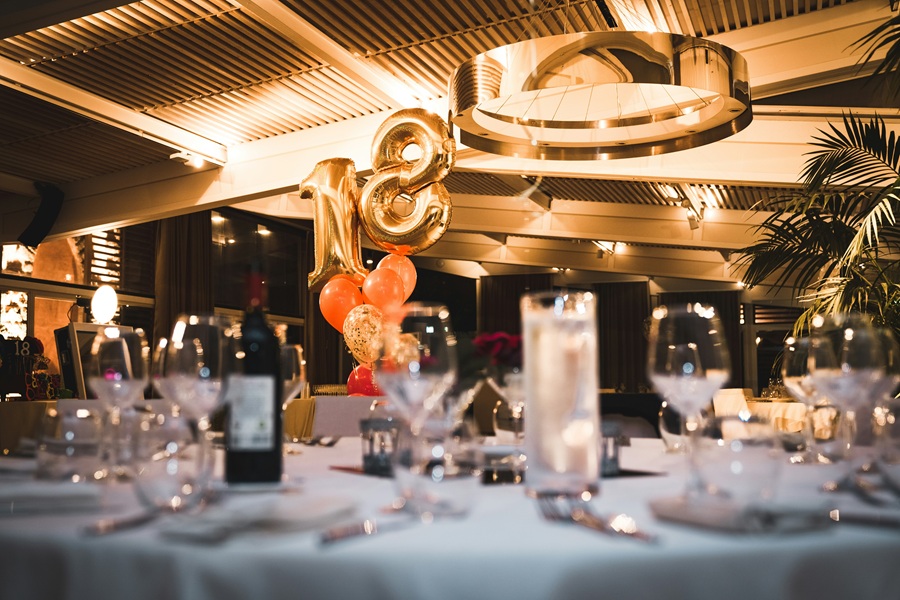 Milestone birthday celebration atmosphere, luxury private event design