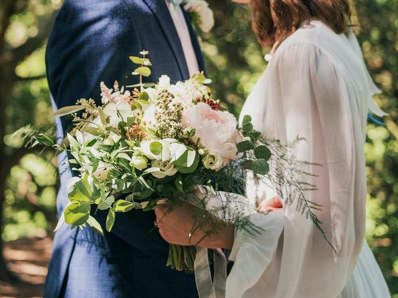Destination wedding ceremony setup, luxury event production