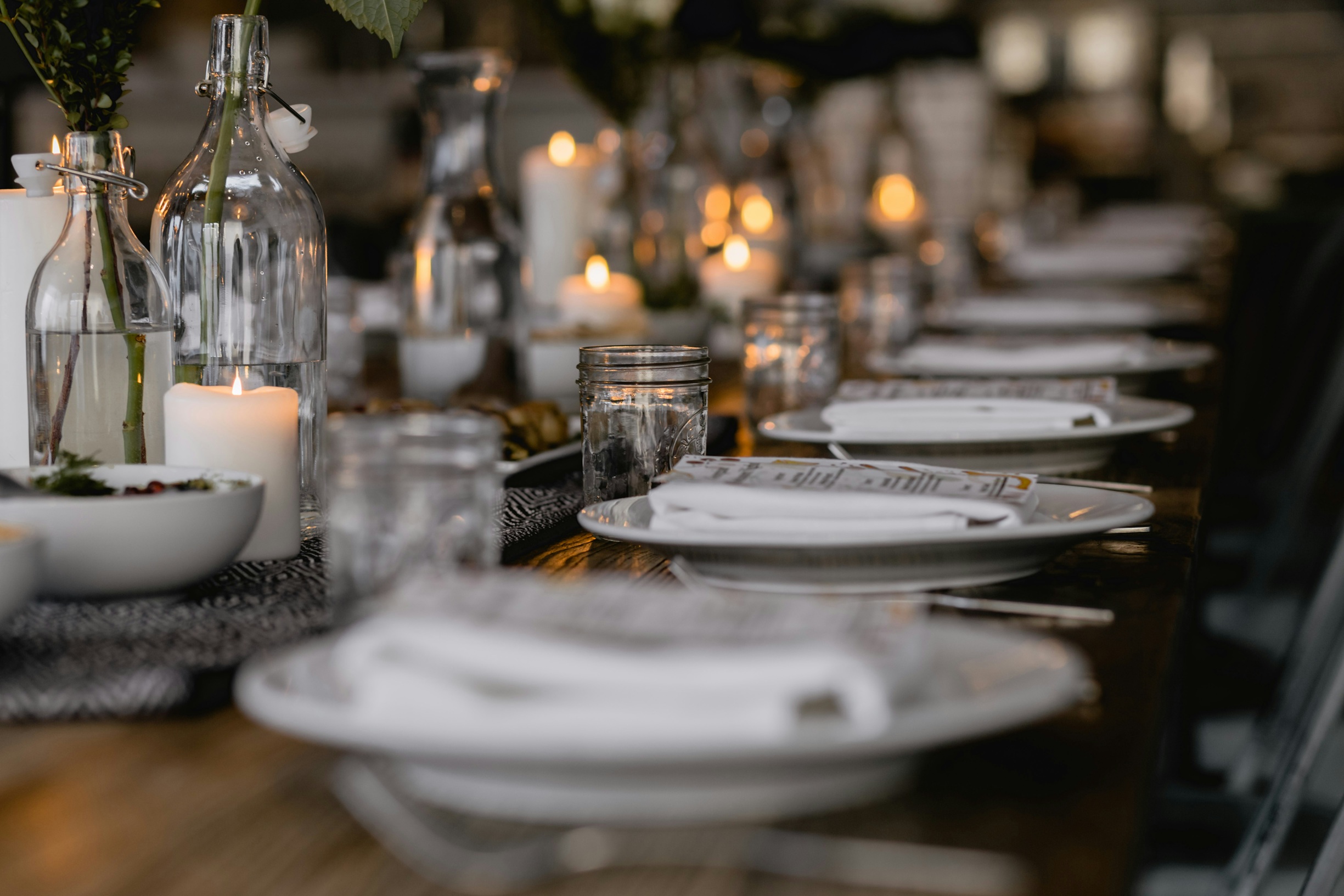Fine dining table setting for a curated culinary and heritage journey